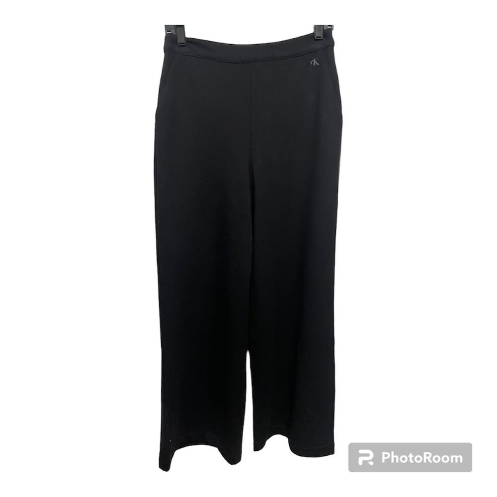 Calvin Klein Jeans Pull-on Wide Legs Ankle Pants XS Size